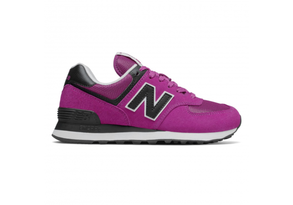 Женские кроссовки New Balance 574 пурпурные