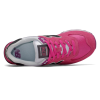 New Balance женские кроссовки 574 розовые с фиолетовым