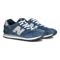 New Balance мужские кроссовки 574 синие с серым