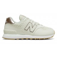 New Balance кроссовки 574 Classic с узором бежевые