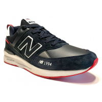 Кроссовки New Balance 574 темно-синие с белым