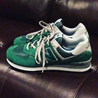 New Balance 574 Зелено-серые