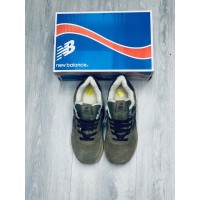 Зимние кроссовки New Balance 574 хаки