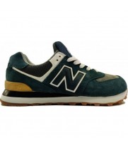 New Balance 574 Зелено-белые