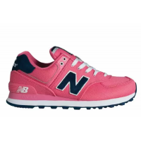 Кроссовки New Balance 574 Pique Polo женские розовые