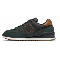 New Balance мужские кроссовки 574 Dark Зеленые