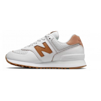 Кроссовки New Balance 574 Classic Бело-коричневые