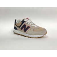 Кроссовки New Balance 574 Classic бежево-черные