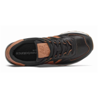 Кроссовки New Balance 574 мужские черно-коричневые