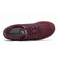 New Balance мужские кроссовки 574 бордово-черные