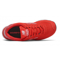 New Balance кроссовки 574 Animal Print красные