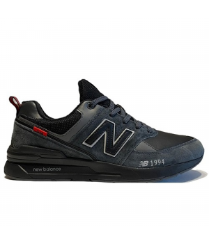 Кроссовки New Balance 574 черно-серые
