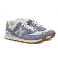New Balance 574 Фиолетово-зеленые