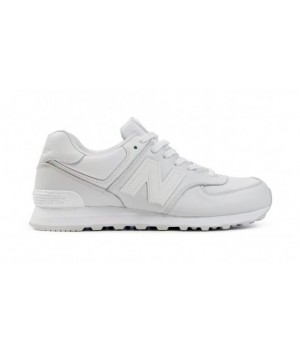 New Balance 574 Белые кожаные