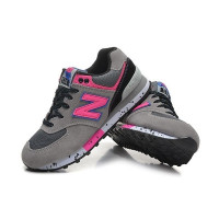 Кроссовки New Balance 574 Classic Серо-розовые