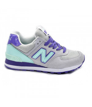 Кроссовки New Balance 574 Сlassic Серо-фиолетовые