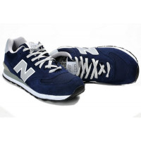 New Balance мужские кроссовки 574 Classic Сине-серые