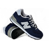 New Balance мужские кроссовки 574 Classic Сине-серые