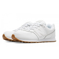 New Balance кроссовки 574 Classic Белые кожаные
