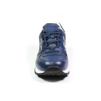 Кроссовки New Balance 574 Синие кожаные