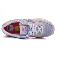 New Balance женские кроссовки 574 Бежево-синие